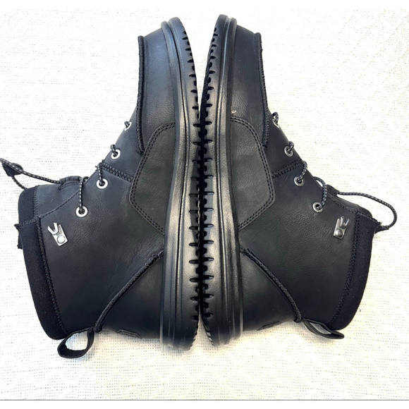 NWT/NIB Hey Dude Black BradleyClassic Tumbled Boots Men's Size 13 - Picture 5 of 10